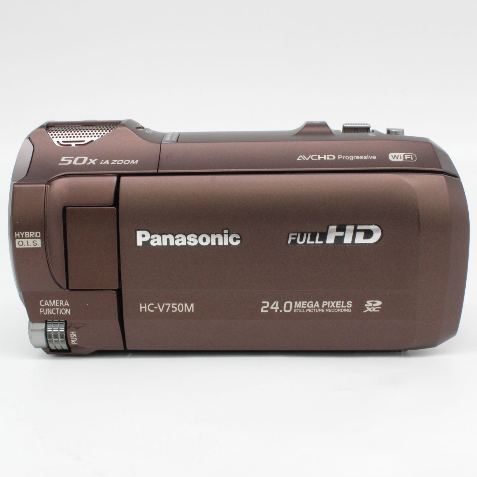 良品 ☆ パナソニック HC-V750M-T ブラウン デジタルハイビジョン 
