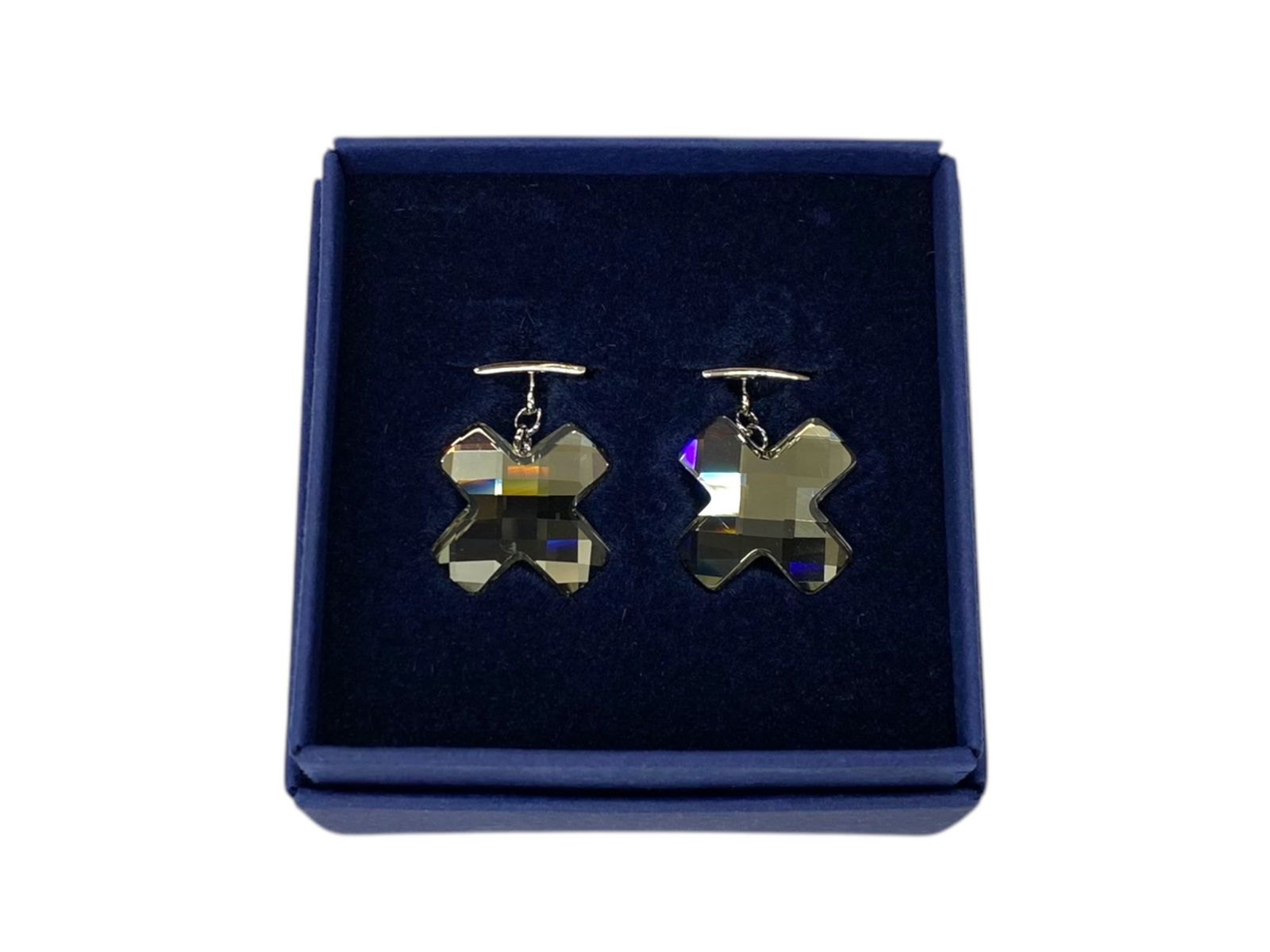Swarovski (スワロフスキー) カフスボタン カフリンクス シルバー アクセサリー メンズ/009