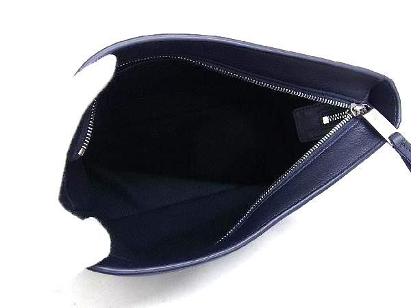 □新品同様□ Salvatore Ferragamo フェラガモ レザー クラッチバッグ  