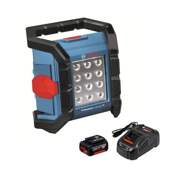 7営業日以内発送 ボッシュ GLI18V-1200CSET 18VコードレスライトLED＋バッテリー充電器セット GLI18V1200CSET 沖縄離島販売不可