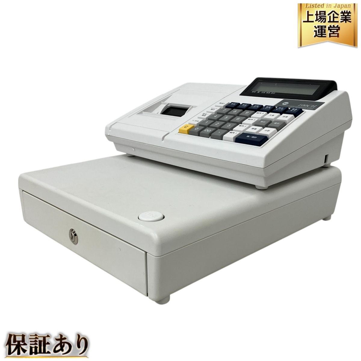 CLOVER クローバー 電子 レジ レジスター N100LC 中古　美品 楽天市場】クローバー電子 究極のレジスター CLOVER N100LC