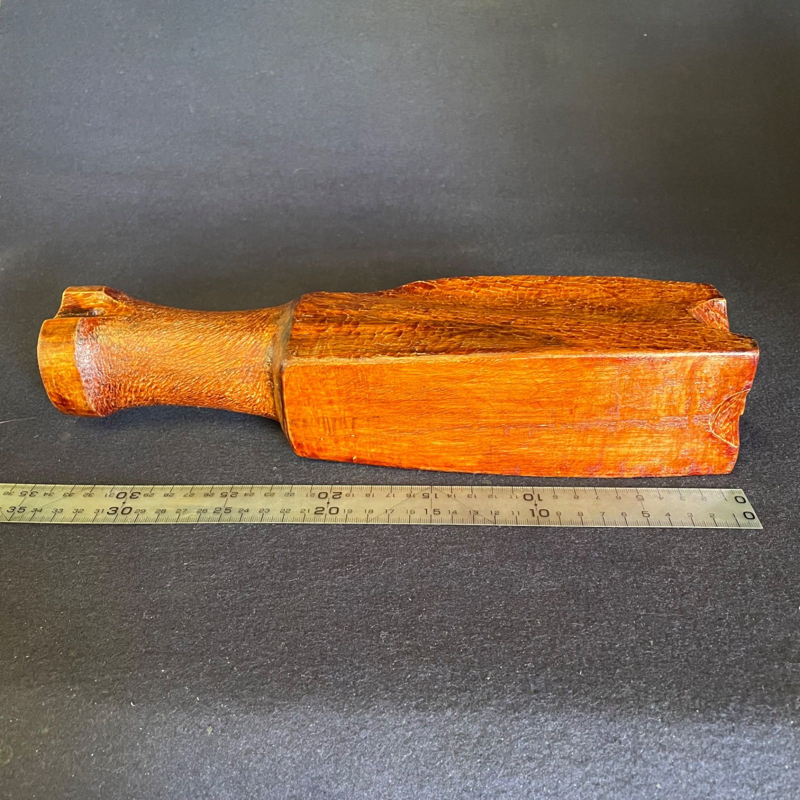 ダークソール風　棍棒　65㎝　2.4㎏　樫の木 木彫バトニング棒(樫•Q604)604g 乾燥材 叩き棒 木槌 ウッドハンマー