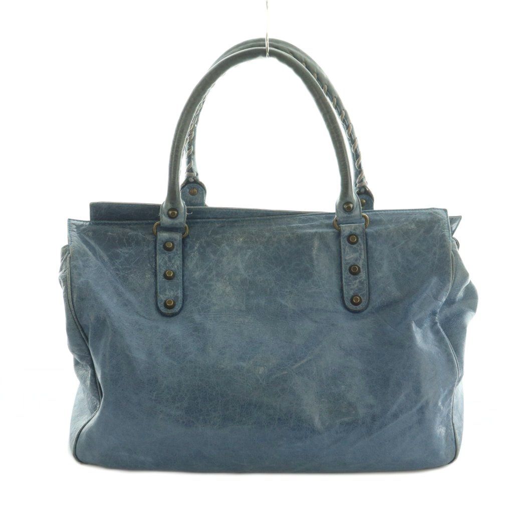バレンシアガ BALENCIAGA 145704 ザ・ショッピング トートバッグ 青