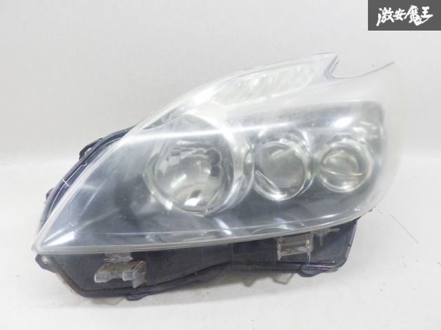 点灯OK！】トヨタ純正 ZVW30 プリウス 前期 ヘッドライト ヘッド
