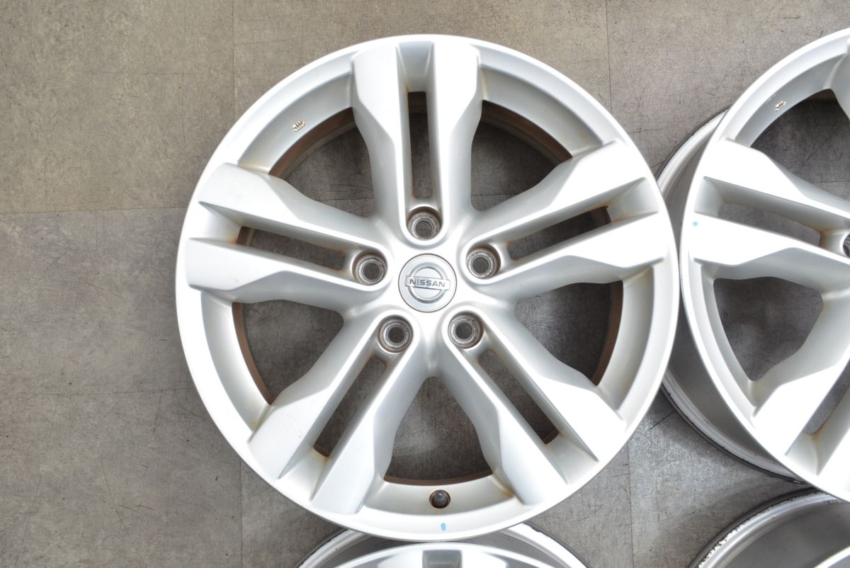 T31 エクストレイル　純正18インチ 18インチ ニッサン T31エクストレイル純正 7J+40 114.3 エンケイ製