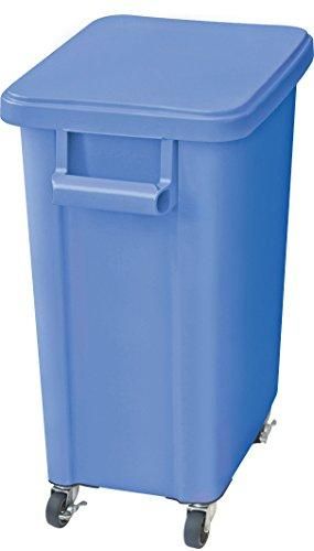 【新品・2営業日で発送】RISU リス リス 業務用ゴミ箱 厨房用キャスターペール 70L 排水栓付き ブルー 16052
