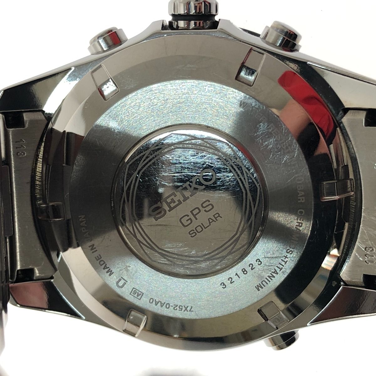 セイコー アストロン GPS ソーラー 7x52-0AA0 チタニウム □□SEIKO