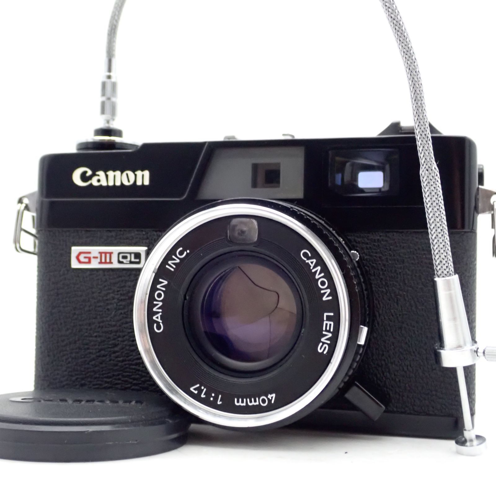 美品 Canon Canonet QL17 G-III G3 ブラックペイント 40mm f1.7