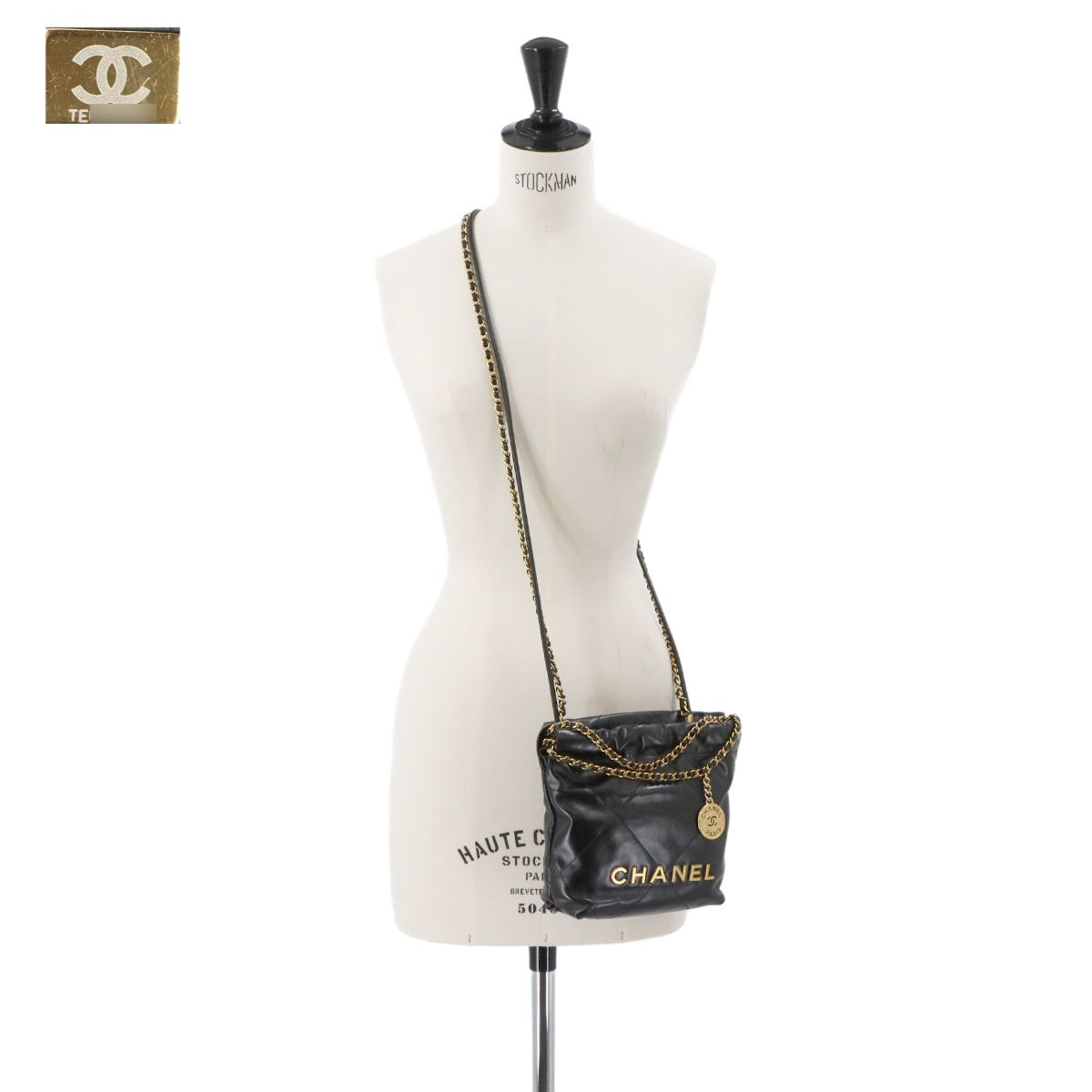 【マルチに活躍♡】CHANEL22ミニトートショルダー2way CHANEL - 未使用 展示品 シャネル CHANEL 22 ミニ 2way チェーン