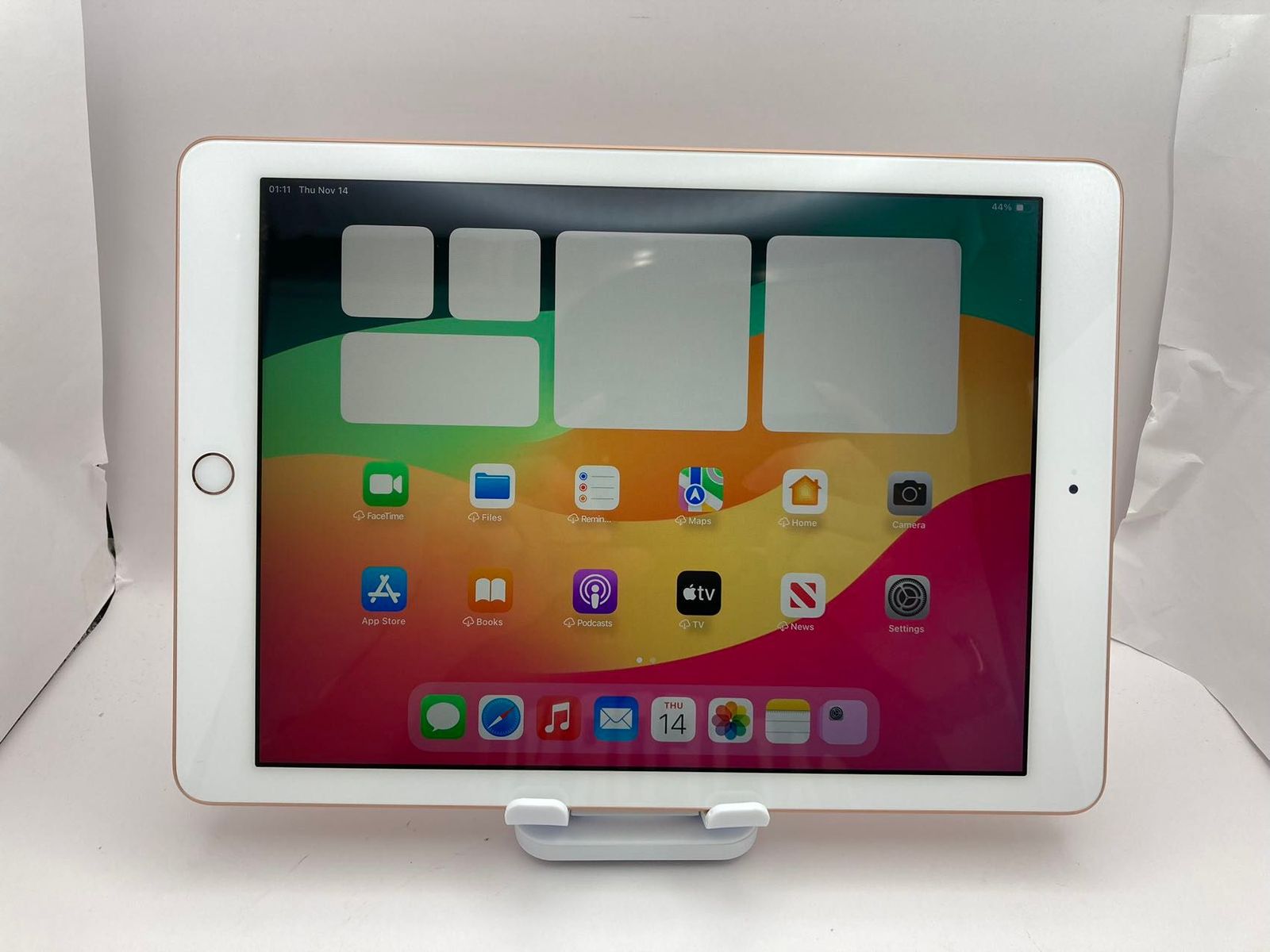 iPad 第6世代 128GB ゴールド - バッテリー80%・フルセット