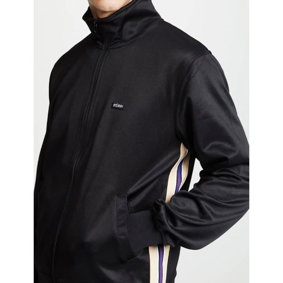 STUSSY◇ジャージ/XL/ポリエステル/BRW