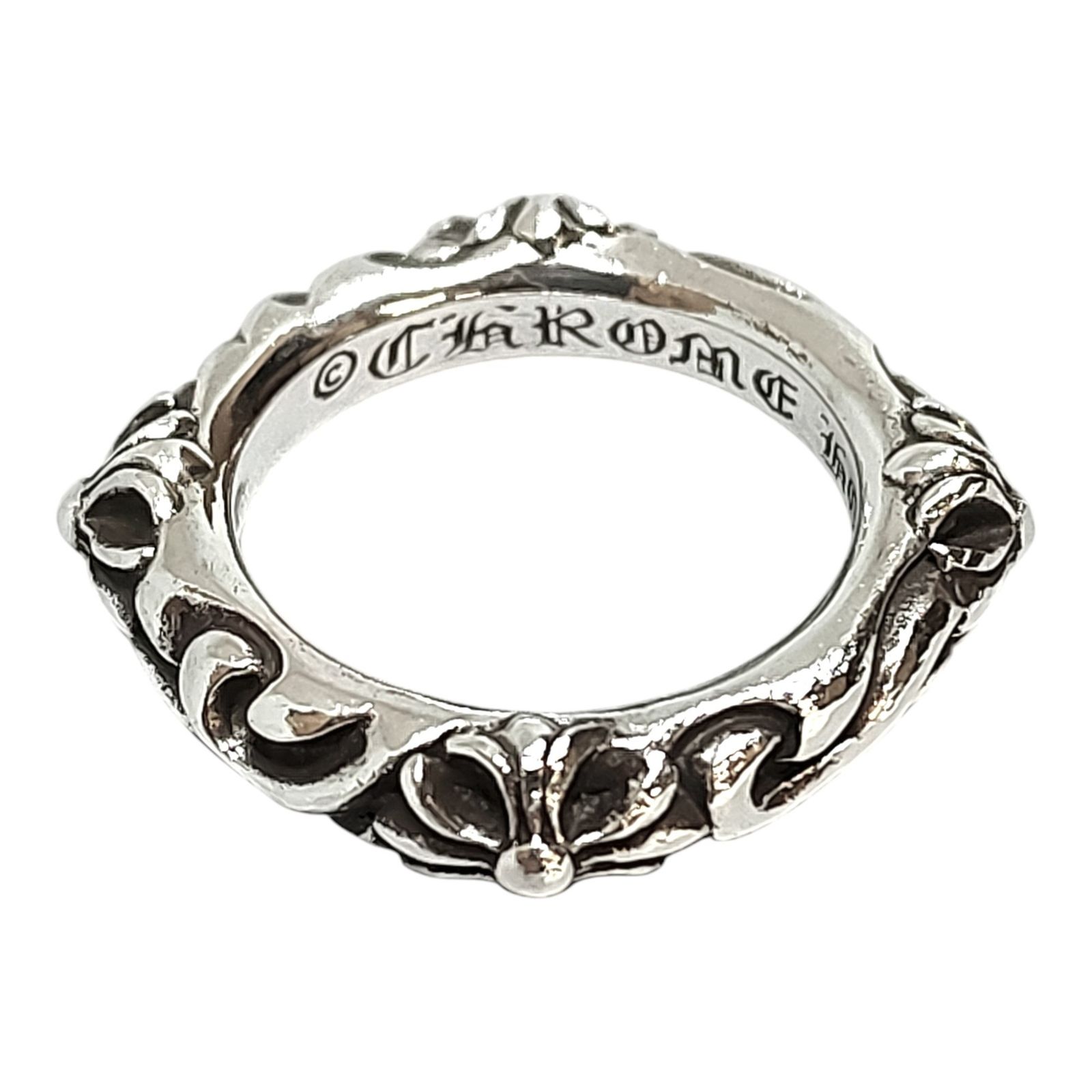 Chrome Hearts クロムハーツ SBT BAND RING リング ギャラ原本 Chrome Hearts クロムハーツ SBT BAND RING リング ギャラ原本