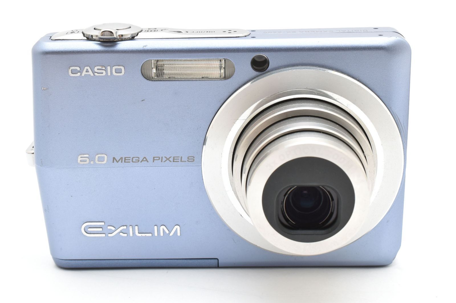 レトロで可愛い】CASIO EXILIM EX-Z600 鮮やかなブルー 動作確認