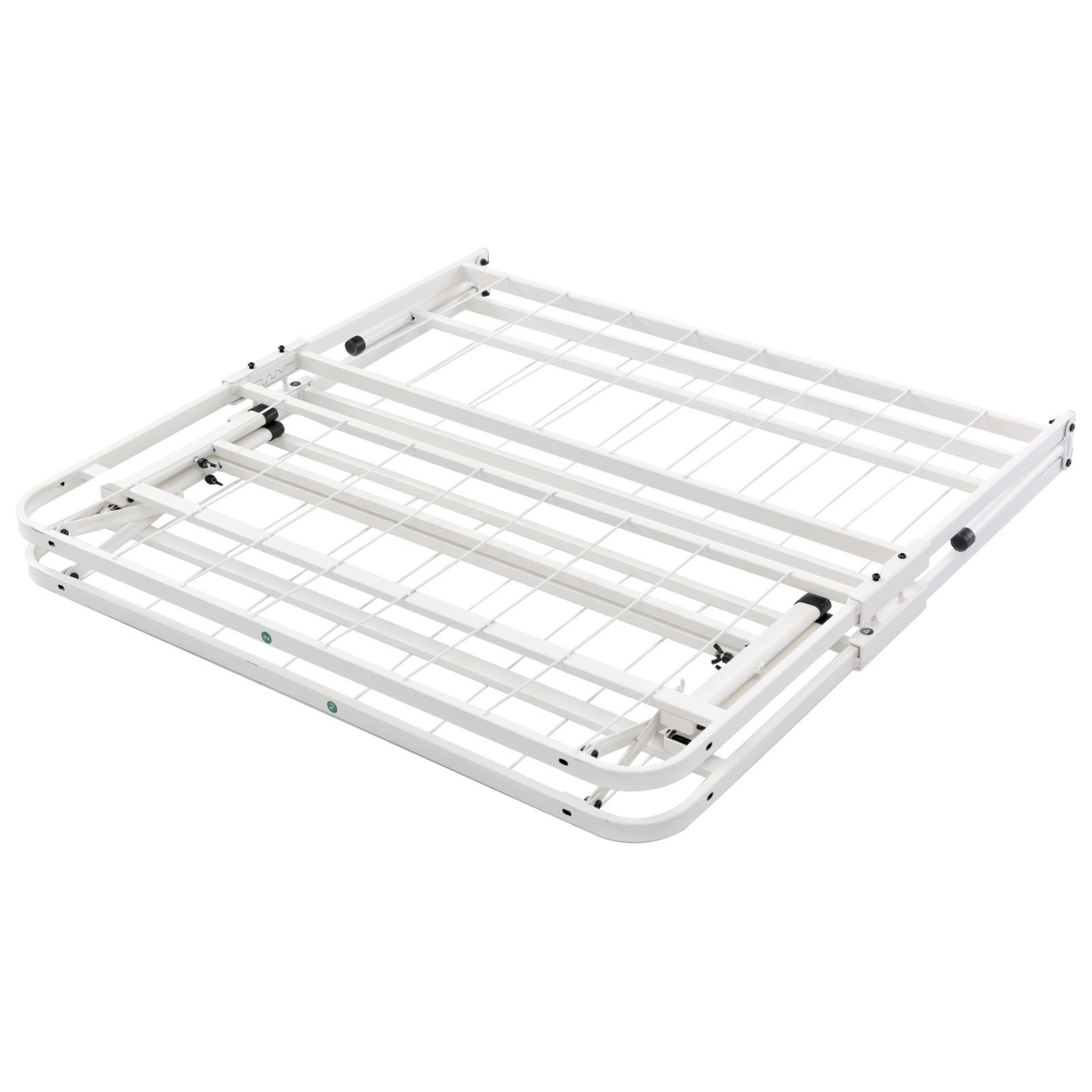 限定価格！パイプベッド 折りたたみ ベッドフレーム　コンパクト 折畳　WHITE 楽天市場】収納式折りたたみパイプベッド シングル 折りたたみベッド