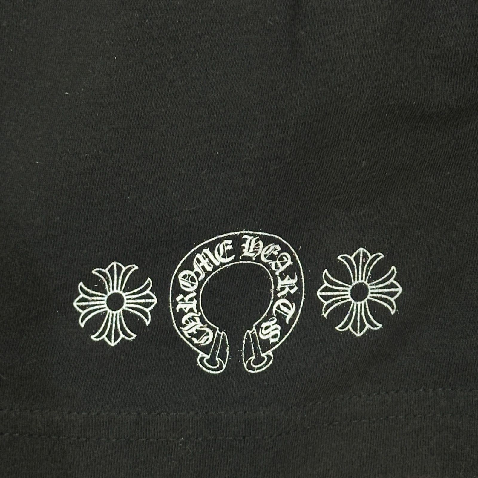 CHROME HEARTS グラデーション サークルロゴ プリント Tシャツ クロム