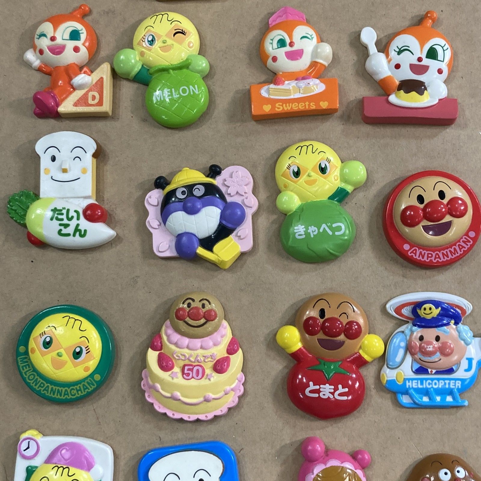 ☆ まとめ商品 アンパンマン マグネット 39点まとめ あんぱんまん