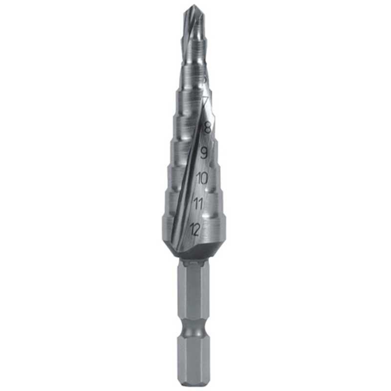 【 新品 未開封 】 トラスコ中山 TRUSCO 六角軸ステップドリル 2枚刃 5~19mm TSDS19 未使用 送料無料