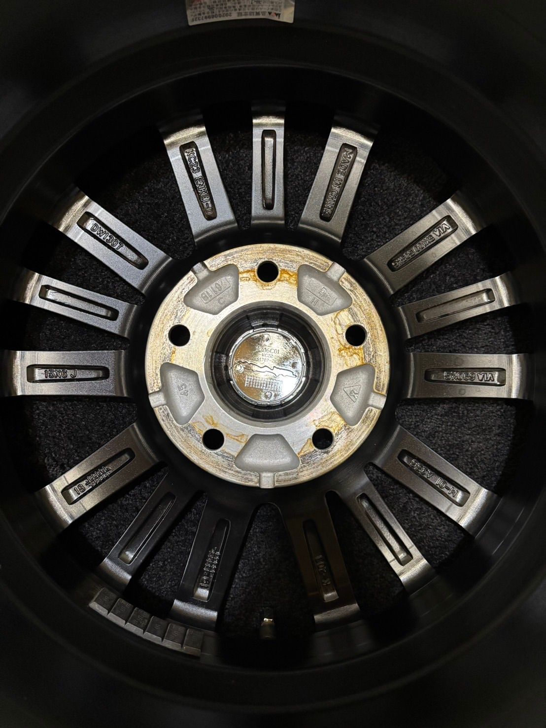 ☆ENKEI SMACK 15インチ 6J +45 114.3 5H アルミホイール 4本