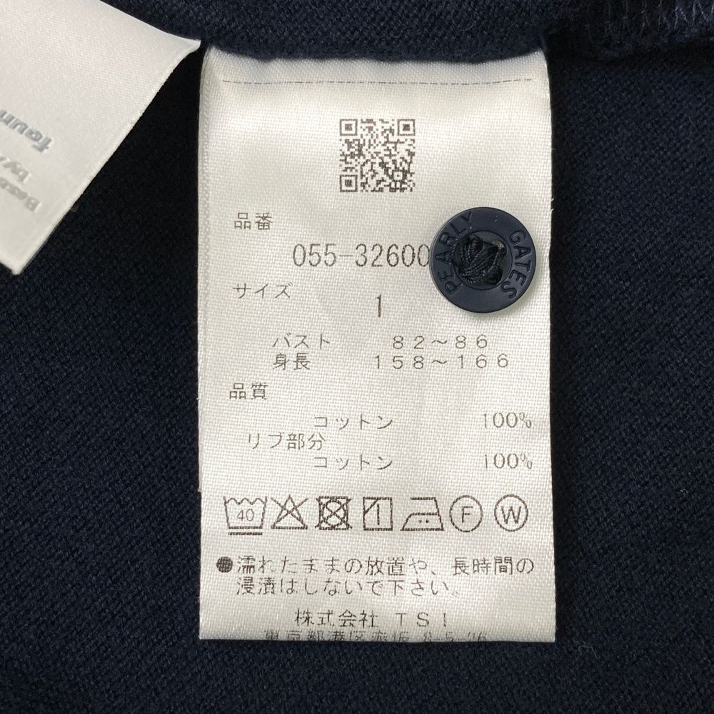 パーリーゲイツ　サイズ1 サイズ：1 PEARLY GATES パーリーゲイツ 2023年モデル ×Disney 半袖