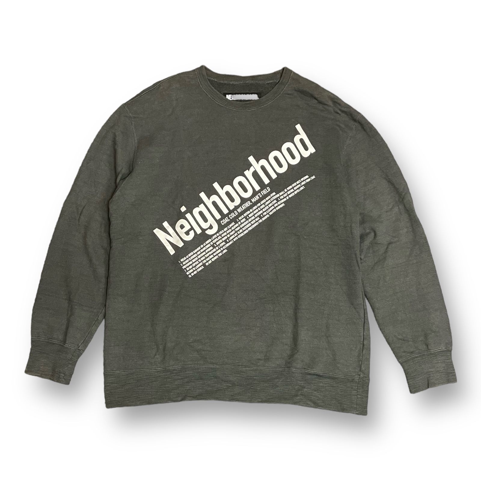 定価20900円 Neighborhood 18AW SLUB / C-CREW . LS 182FHNH-CSM01 
