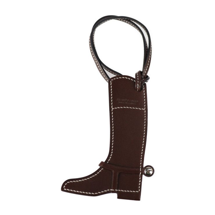 HERMES エルメス チャーム スイフト バトラー ライトブルー系 ダーク  