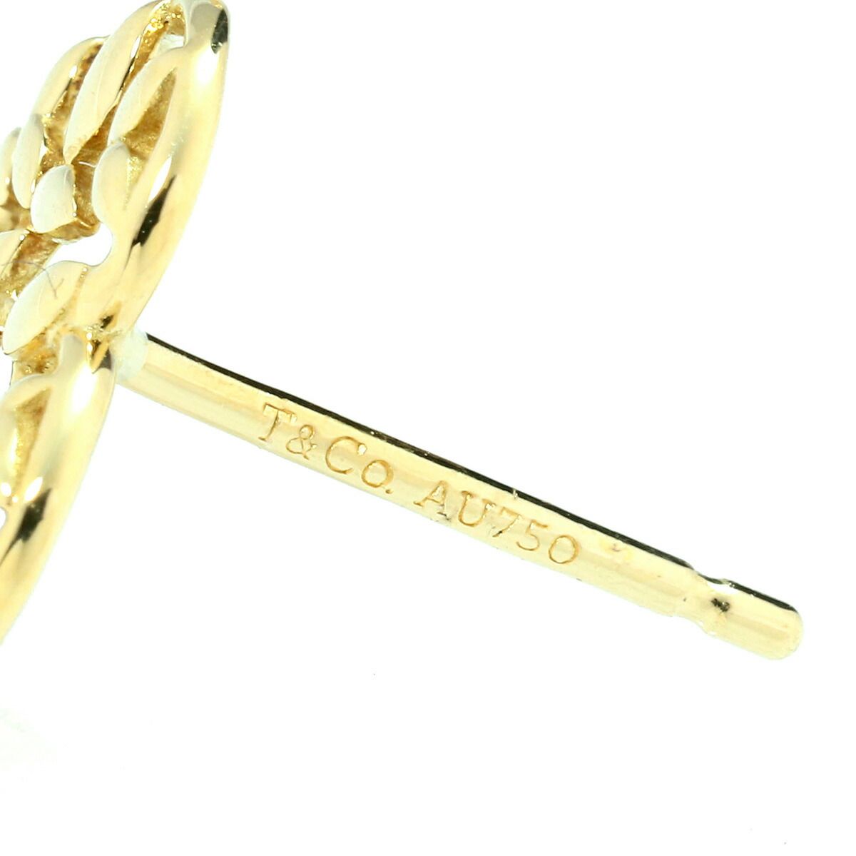 ティファニー パロマ・ピカソ オリーブリーフ ハート ピアス K18  