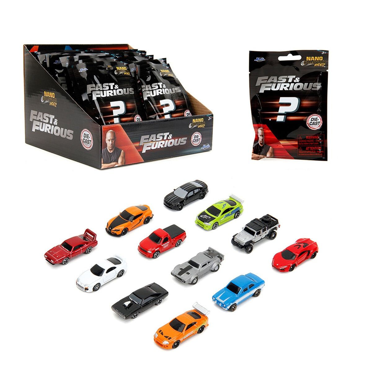 コストコ商品 ワイルドスピード ナノサイズミニカー 24個入り ks63838