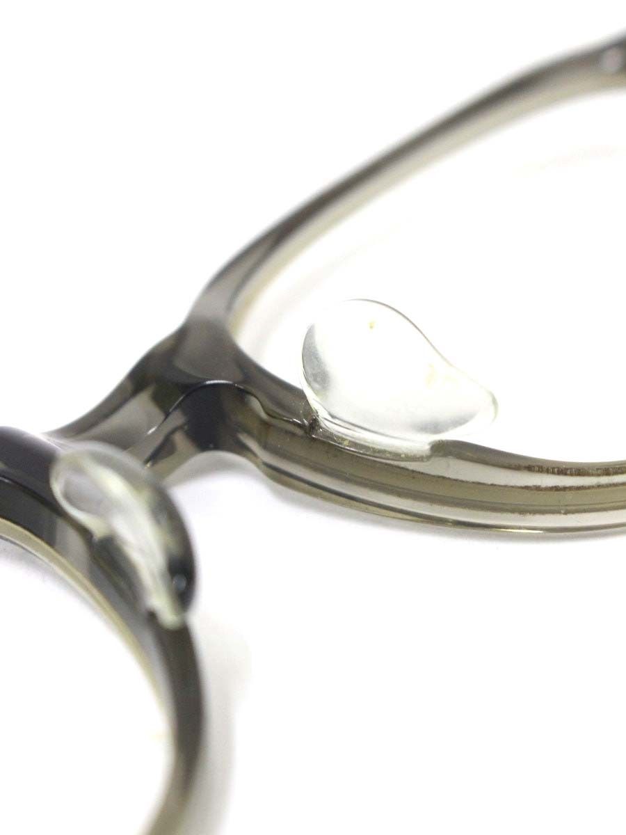 フォーナインズ NPM-104 メガネ クリスタルスモーク セルフレーム  