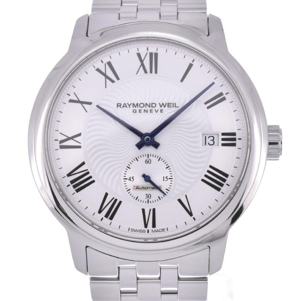 レイモンドウィル RAYMOND WEIL 2238 ST-00659 マエストロ デイト 自動巻き メンズ美品箱・保証書付き N#120858 -  メルカリ