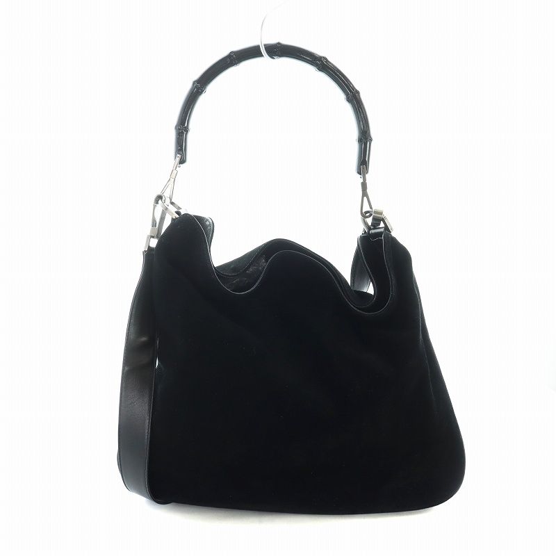 グッチ GUCCI バンブー ハンドバッグ ショルダー 2WAY トート ロゴ