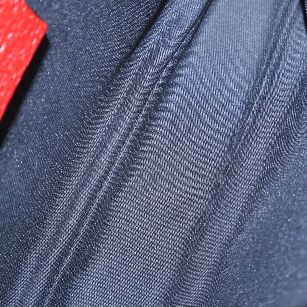 GUCCI (グッチ) GGキャンバス ワンショルダーバッグ ブラウン×レッド  