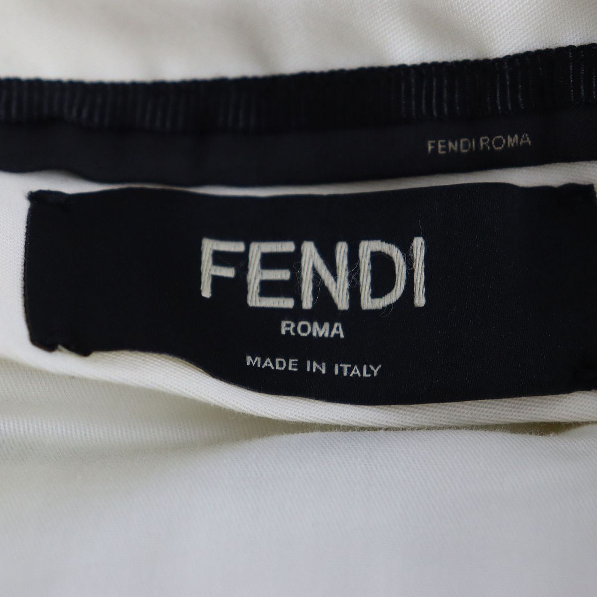 ドンドン見直し】極美品◇2020年製 FENDI フェンディ FB0377 リネン混