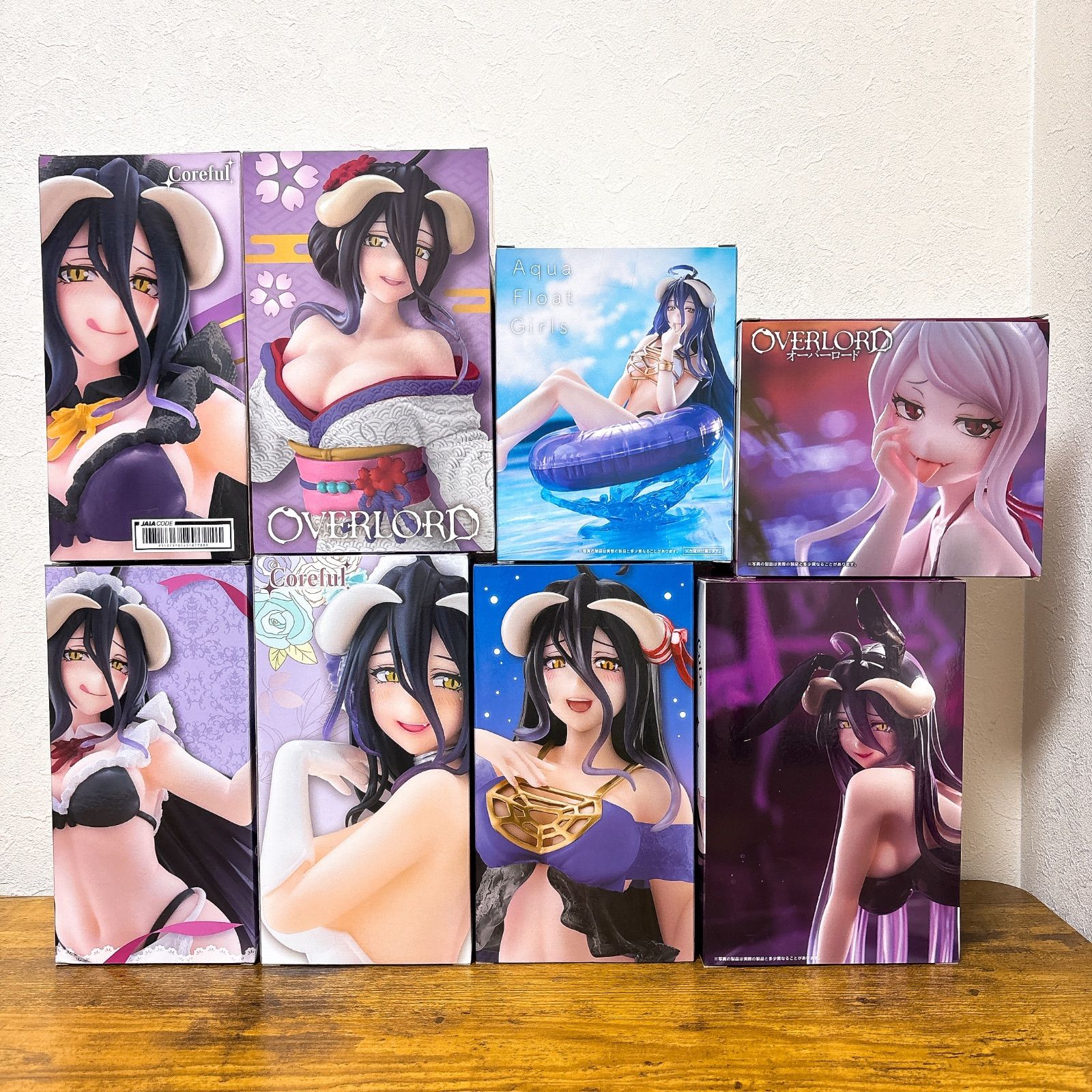 セール!!】オーバーロード アルベド フィギュア 8体セット まとめ売り