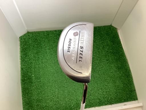 オデッセイ WHITE STEEL ROSSIE 34インチ パター PT スチール フレックスその他 メンズ 男性用 右利き 右用 Cランク ゴルフクラブ