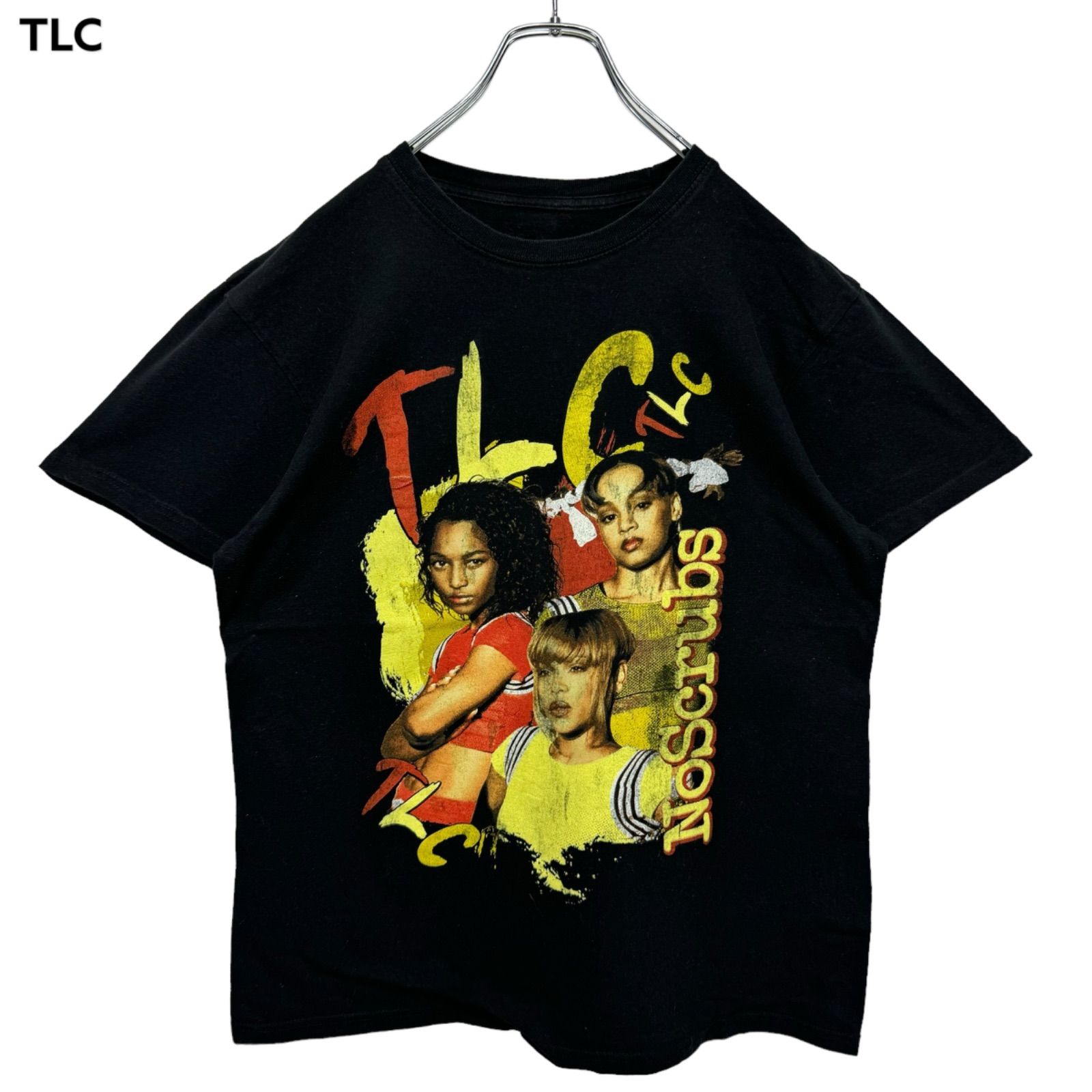 TLC ティーエルシー NoScrubs Tシャツ R&B HIPHOP ヒップホップ バンT バンドT 音楽T ミュージックT 古着