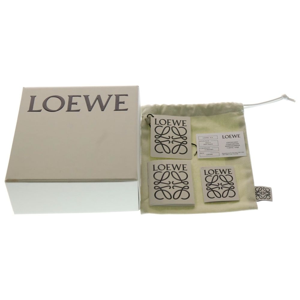 LOEWE (ロエベ) アナグラム ベルト ベージュ ゴールド金具
