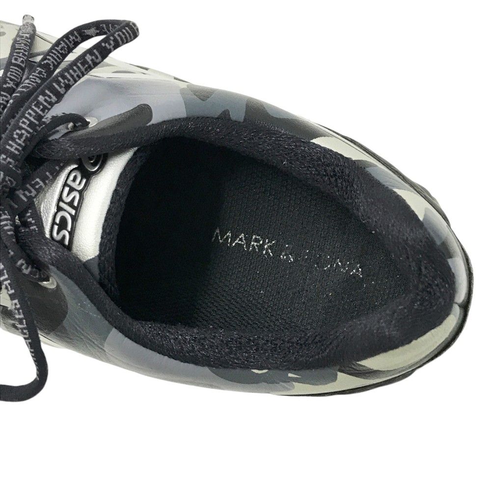 MARK&amp;LONA マークアンドロナ 1111A027/GEL-KAI ゴルフシューズ asics スカル カモフラ柄 シルバー系 26.0 [240101502073] ゴルフウェア メンズ ストスト MARK&LONA マークアンドロナ 1111A027/GEL-KAI ゴルフシューズ