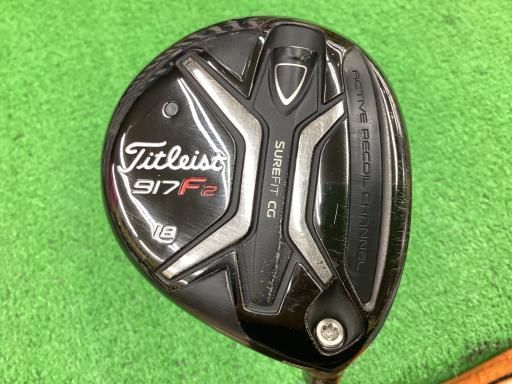 タイトリスト 917 F2 18° フェアウェイウッド FW Titleist Speeder 517 フレックスS メンズ 男性用 右利き 右用 Cランク ゴルフクラブ