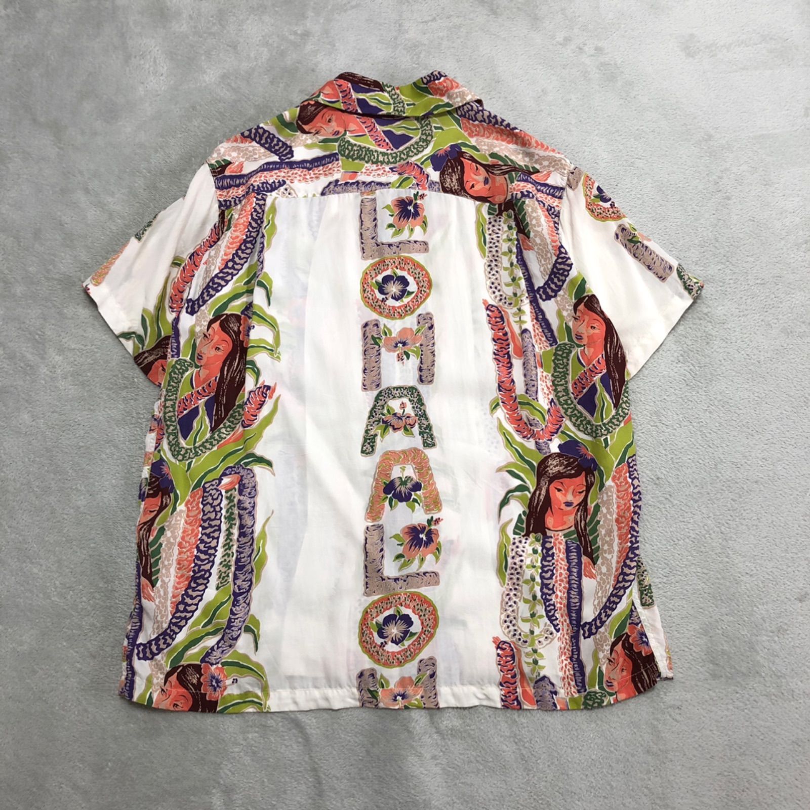 サンサーフスペシャルエディション アロハシャツ フラガール SUNSURF 