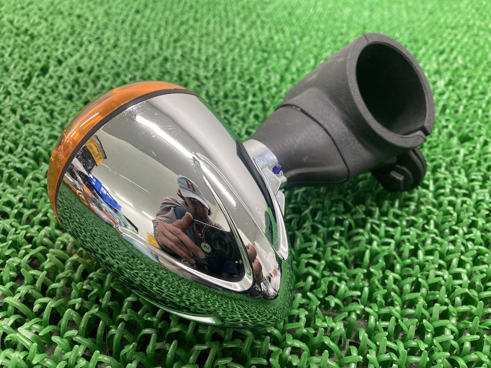 スカウト フロントウインカー 左 2235/W034 インディアン 純正 バイク 部品 2235 W034 40φ 修復素材に 割れ欠け無し 【中古】 18 バイク スカウト フロントウインカー 左 2235/W034 インディアン 純正