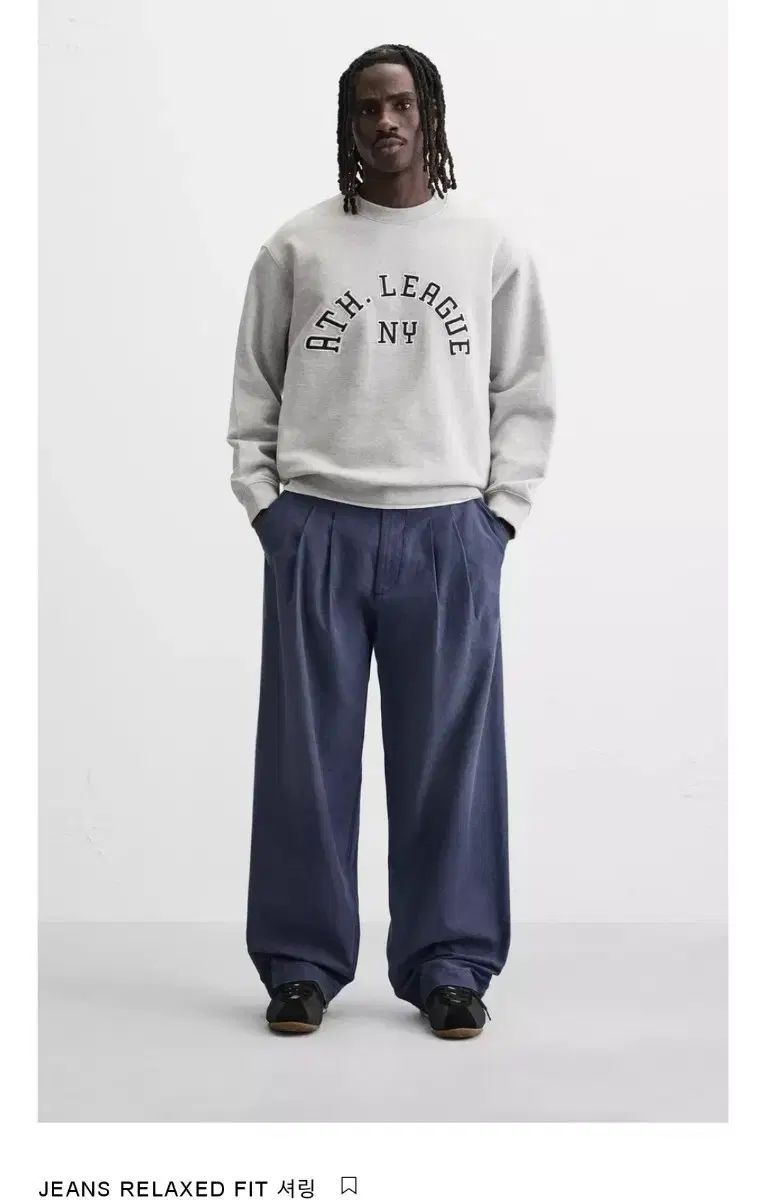 ZARA(ザラ) リラックスド シャーリング パンツ 32