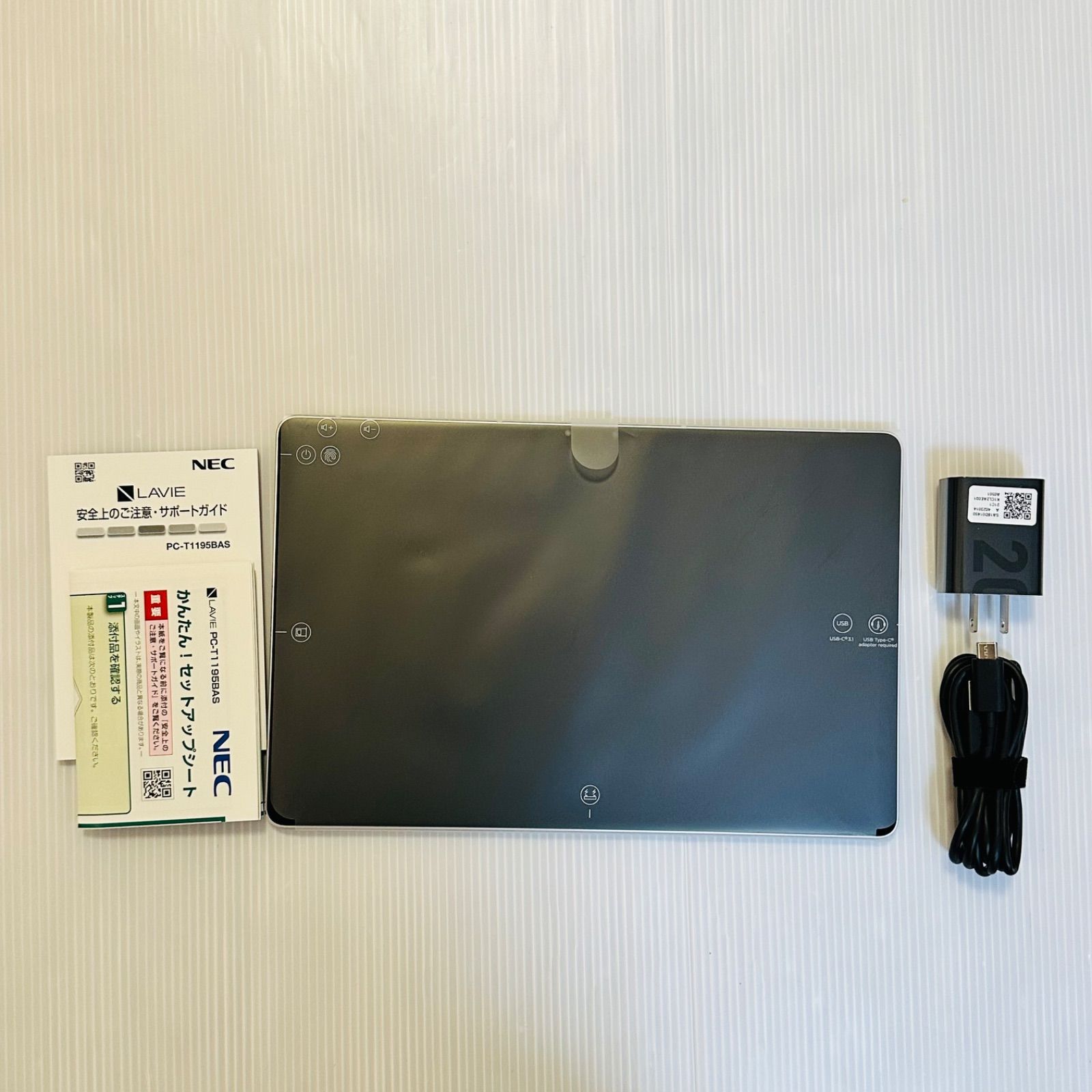 NEC LAVIE Tab T11 タブレット シルバー PC-T1195BAS - メルカリ