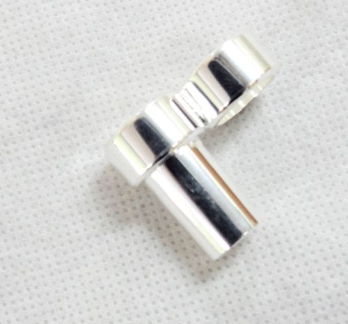 亀山）バズィングアダプター　トランペット用　銀メッキ仕上げ　by　TSUBASA＜全国のトランぺッターの皆様へレギュラー商品をお届けします！＞