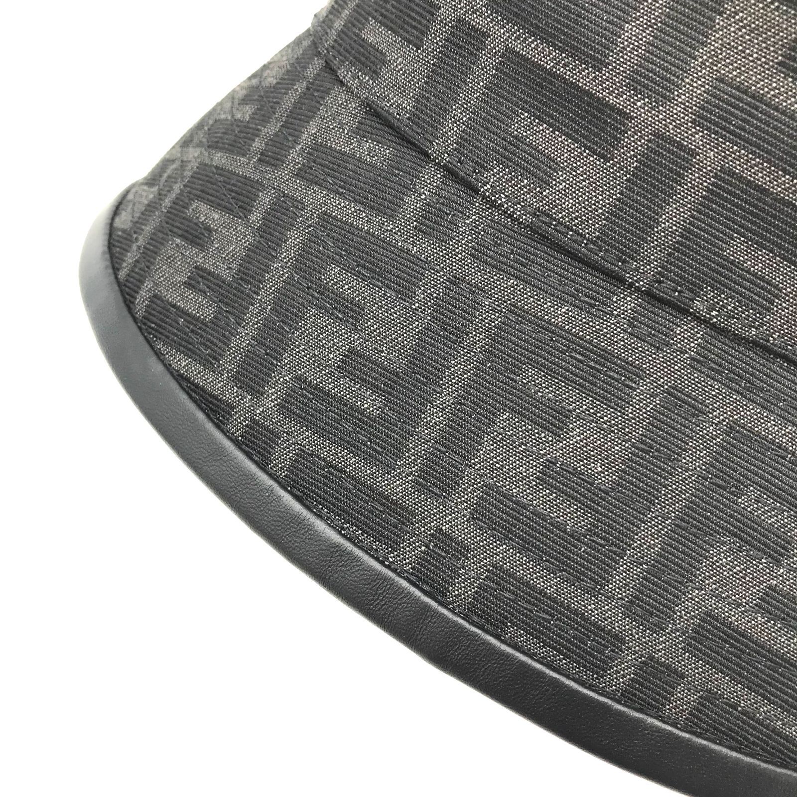 ▽【美品】FENDI/フェンディ ズッカ柄 FFモチーフ バケットハット 帽子