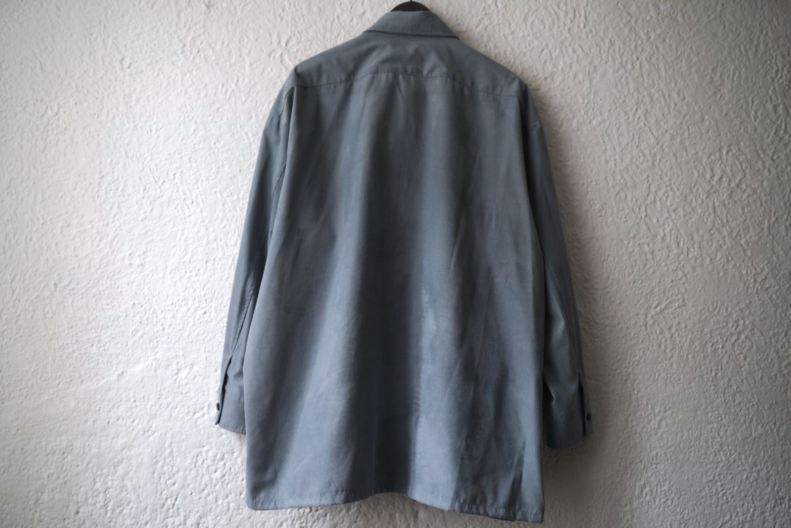 23SS Micro Light Suede Medical Unit Shirt マイクロスウェードシャツ