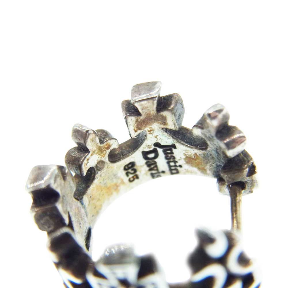Justin Davis ジャスティンデイビス ピアス クラウン フープ
