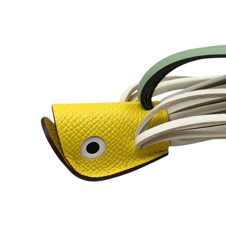 エルメスチャーム ☆E4363 エルメス バッグチャーム ポワソン K刻印 エプソン