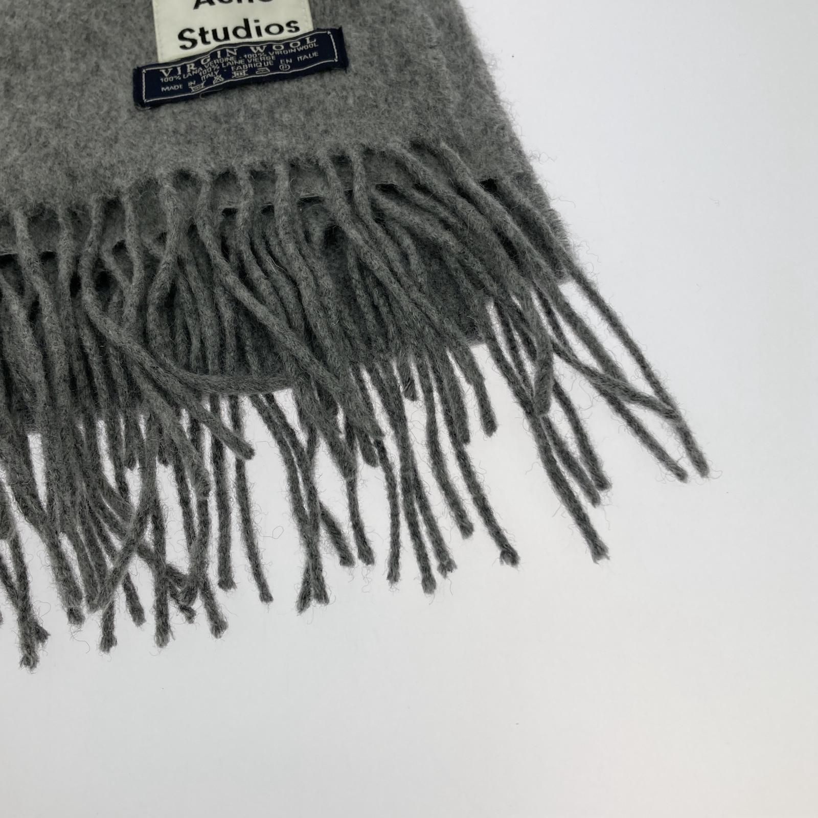 ACNE STUDIOS アクネストゥディオズストール⁄グレー ACNE STUDIOS