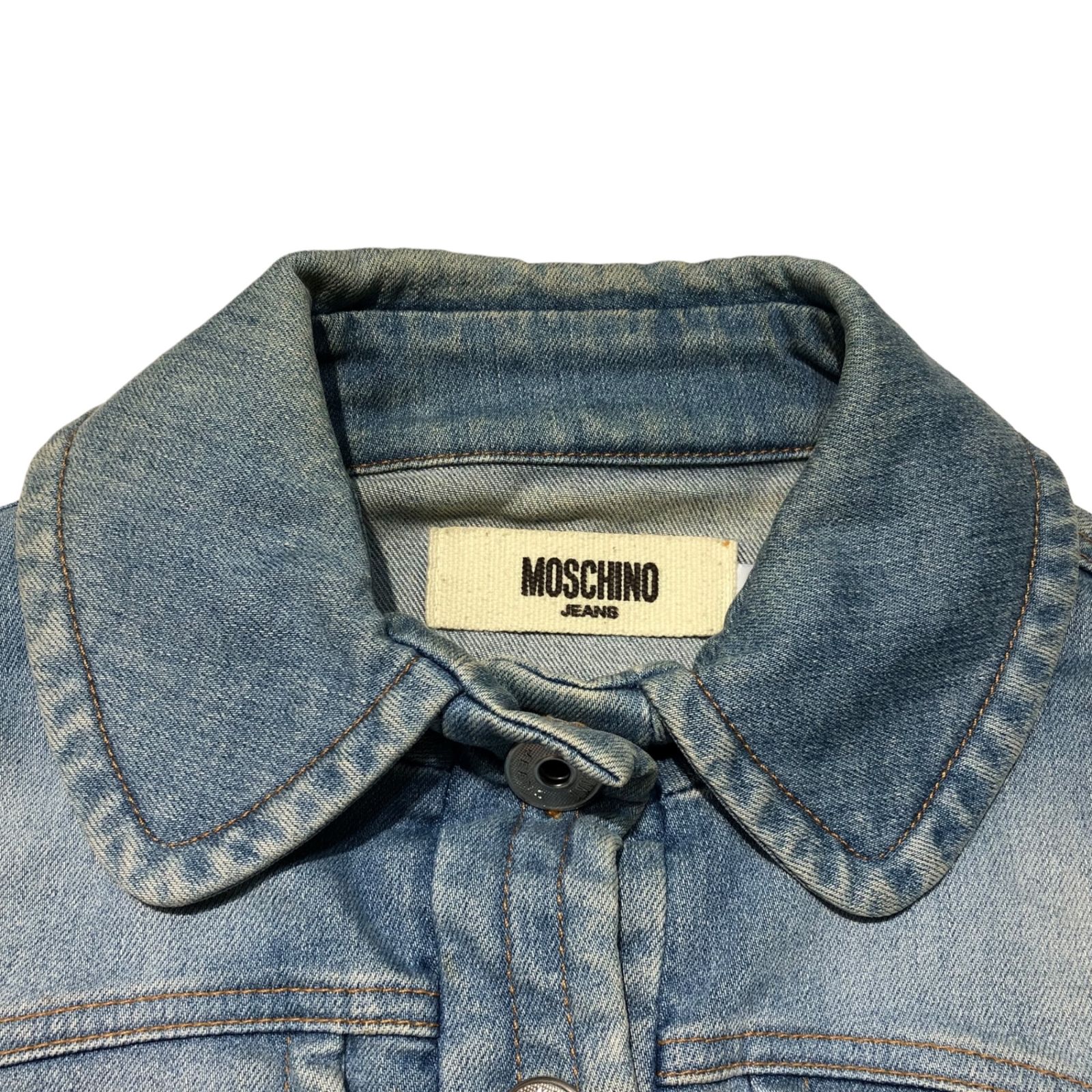 モスキーノ　デニムショートジャケット MOSCHINO JEANS(モスキーノジーンズ) 00's denim short length