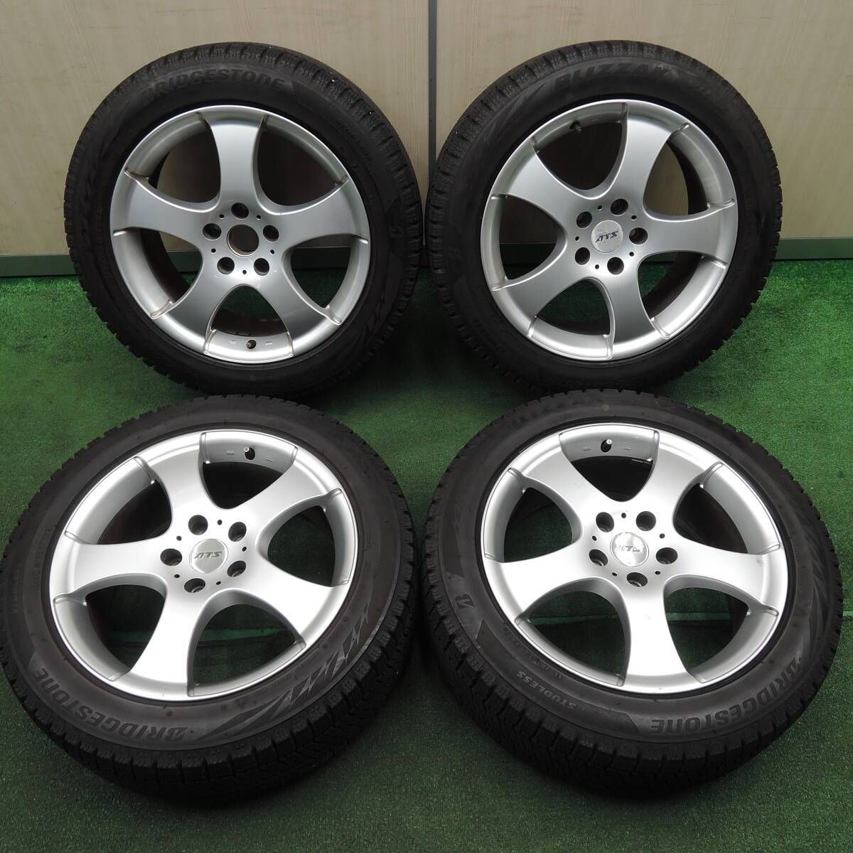 バリ溝 9分 アウディ等 ATS 225|50R17 スタッドレス ブリヂストン ブリザック VRX2 17インチ PCD112|5H 3121805TNス